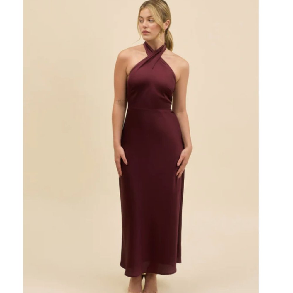 Park and Fifth - Burgundy Stanton Dress NWT